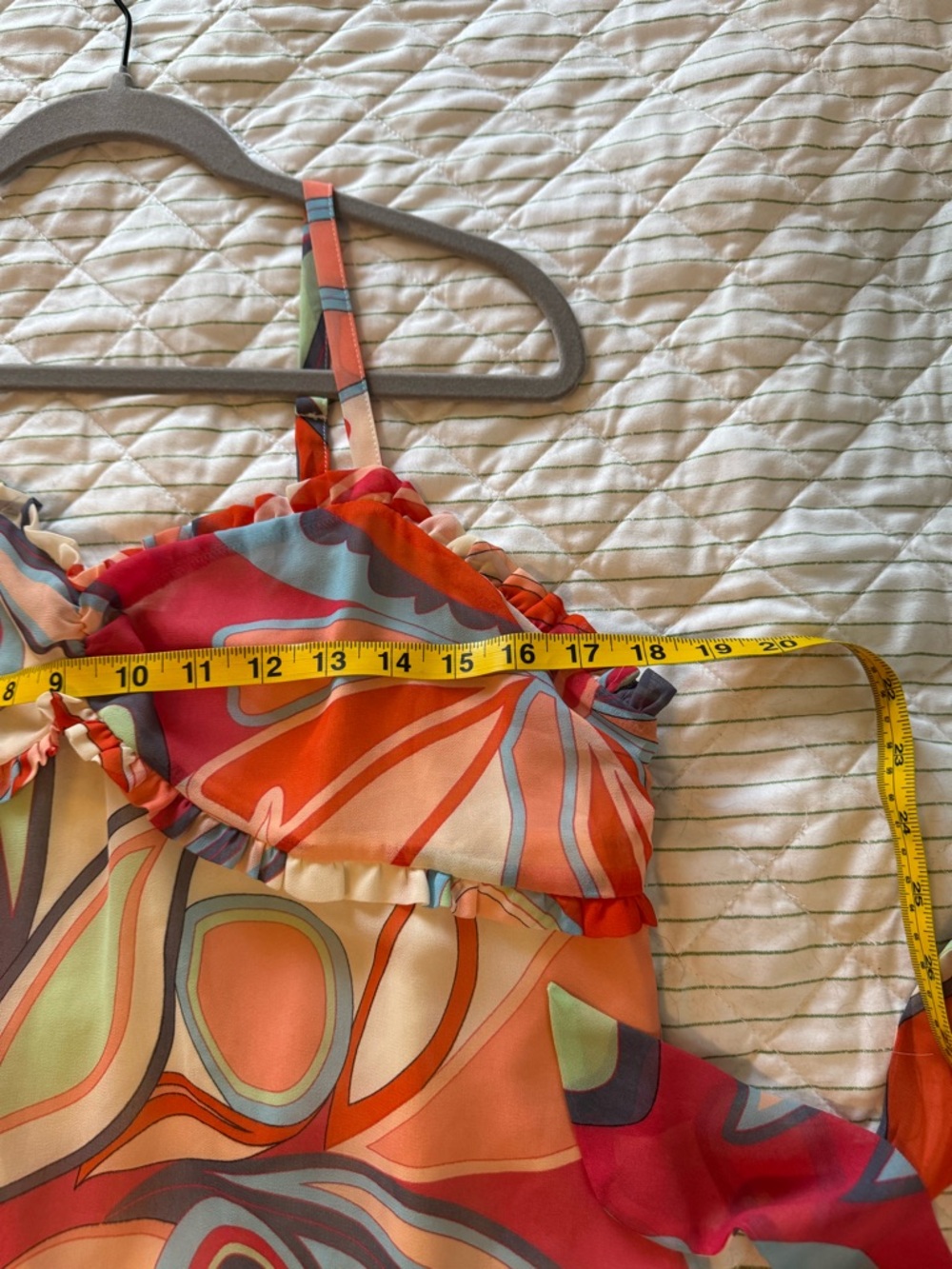 Alexis Multicolor Floral Ruffle Maxi Dress - Picture 3 of 5